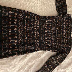 Black and gold dolce and gabbana dress size 10 clean have been only used twice